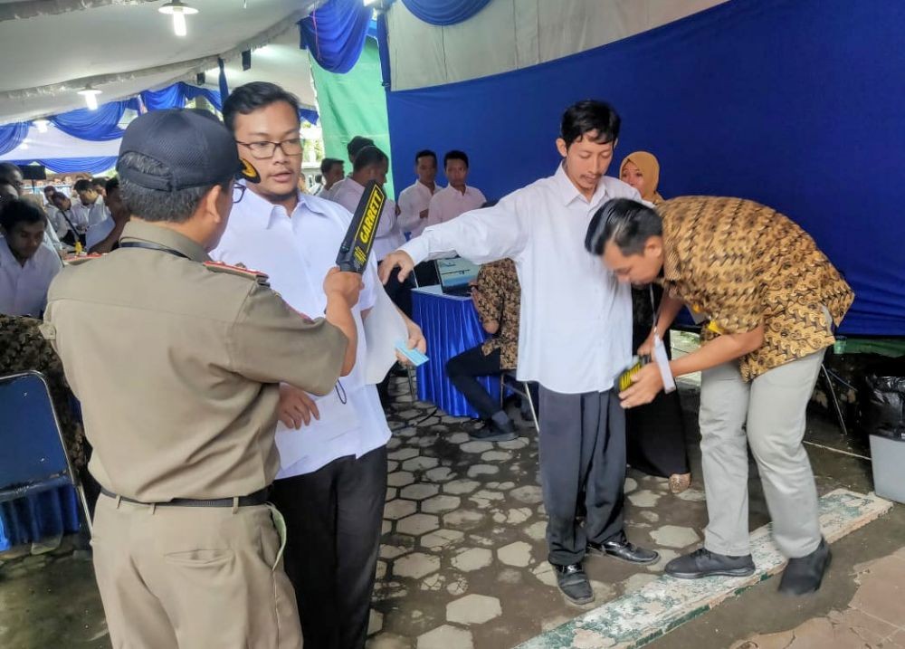 Peserta Tiga Daerah Ikuti Tes CPNS di Kota Malang 
