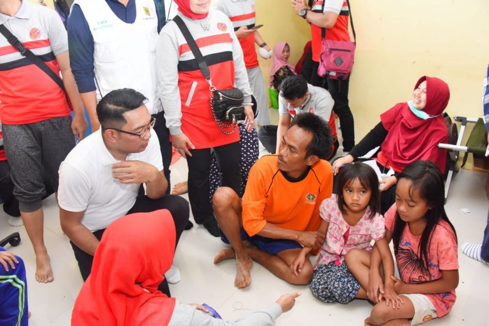 Ridwan Kamil Tawarkan Dua Opsi untuk 540 KK Korban Longsor di Bogor