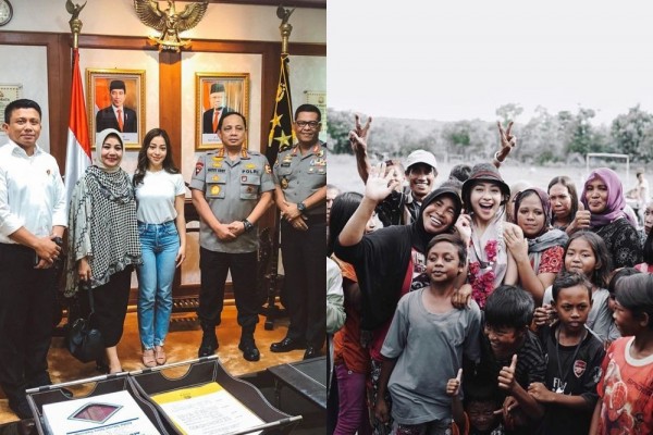 Jadi Duta Anti Narkoba, 10 Potret Nikita Willy yang Peduli Sesama