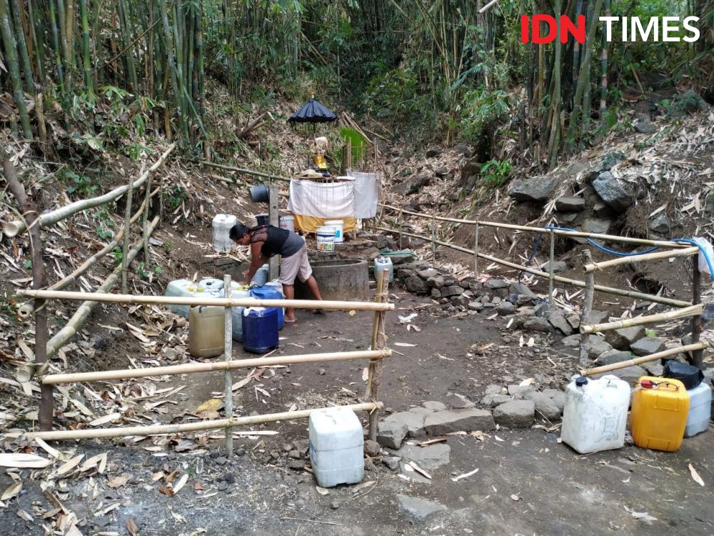 2 Minggu Krisis Air PDAM di Klungkung, Masyarakat Pilih Pakai Sungai
