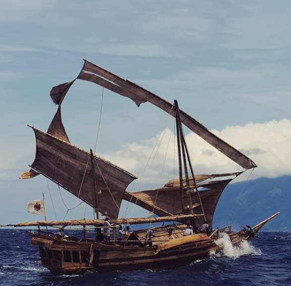 Berlayar dari Makassar, Perahu Kuno Padewakang Tiba di Darwin