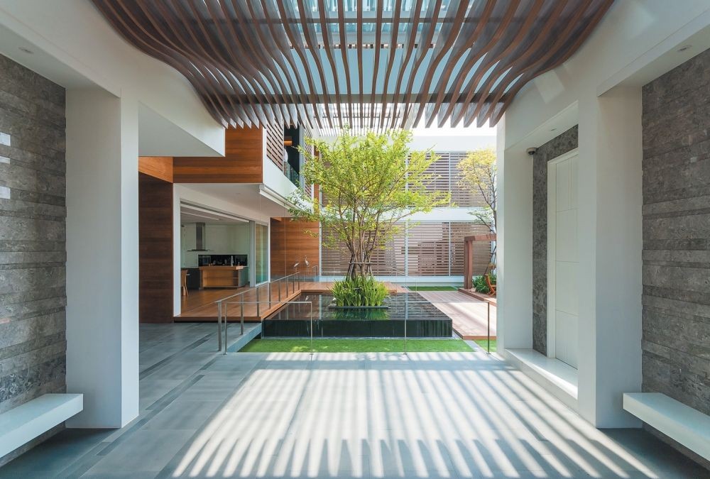 9 Inspirasi Desain Rumah Dengan Open Space Adem Hemat Listrik