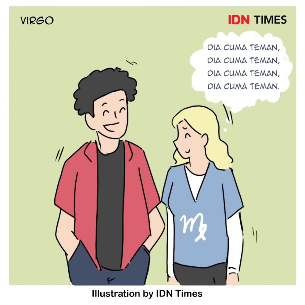 Ilustrasi 12 Tingkah Zodiak Kalau Terjebak Friendzone