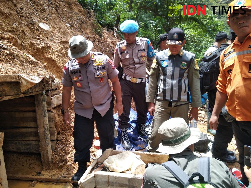 Penambang Emas Ilegal di Lebak Kembali Beroperasi 