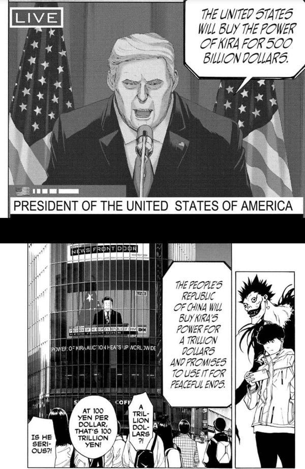 Komik Death Note Terbaru Dirilis, Munculkan Kira Baru dan Donald Trump