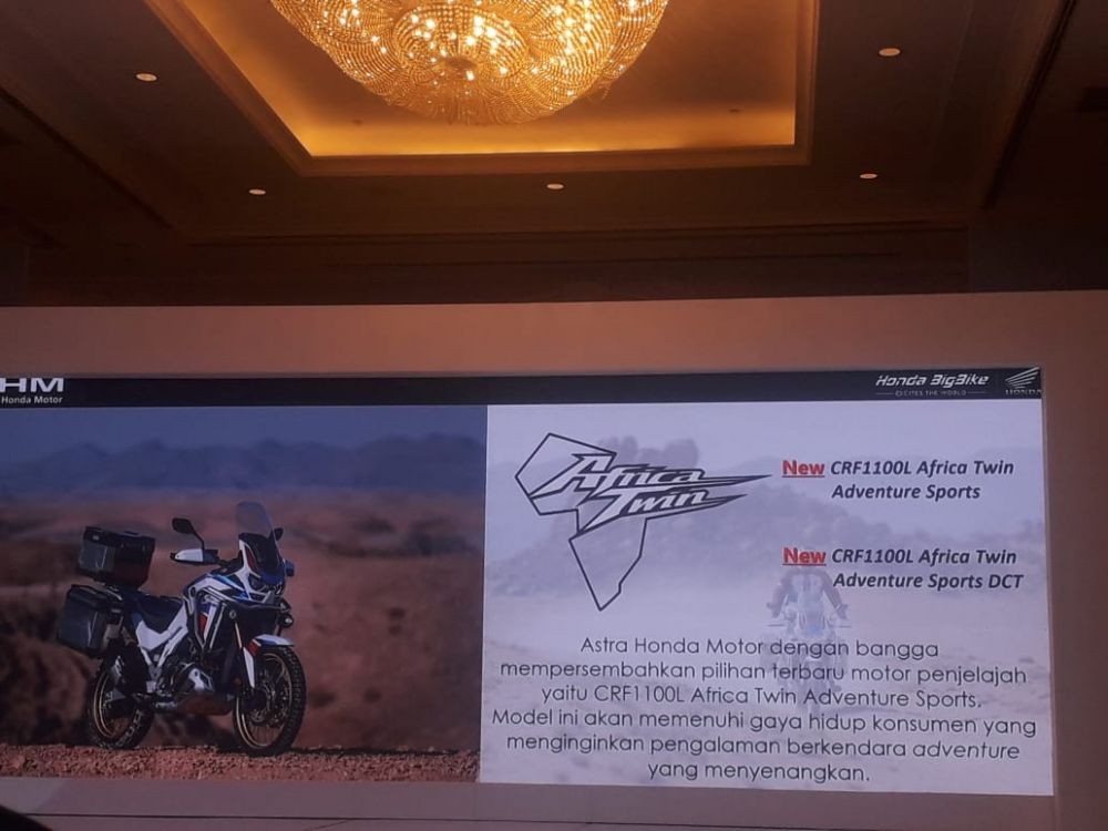 Mesin Baru, Ini Spesifikasi Honda CRF1100L Africa Twin Adventure Sport