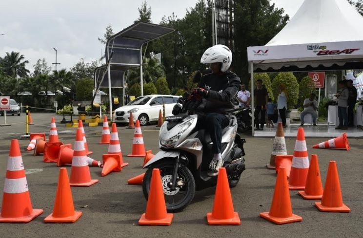 Kampanye Cari Aman, Honda Ajak Warga Siantar Tertib Berkendara