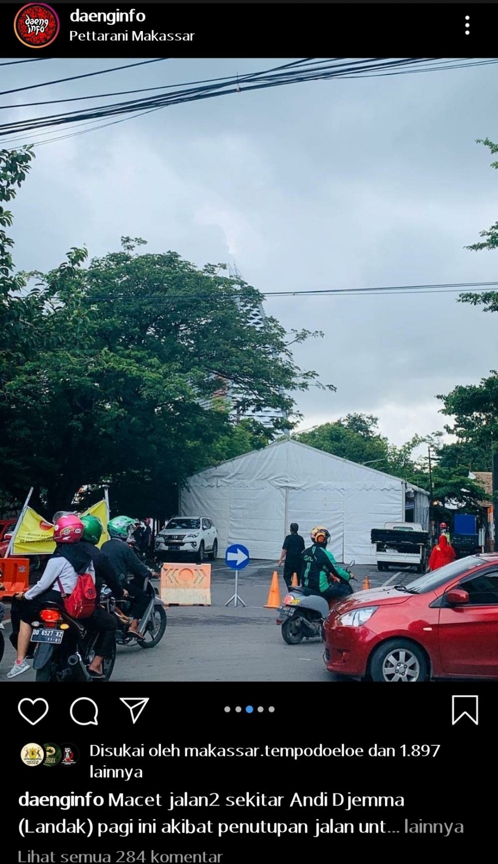 Anak Rektor di Makassar Menikah Tutup Jalan, Polisi: Orang Terpandang!