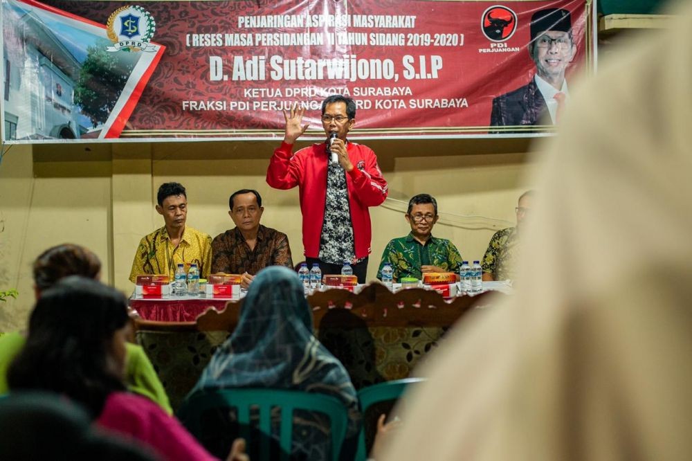 PDIP Mulai Kunci Basis Suara Eri-Armuji di Surabaya, Ini Lokasinya