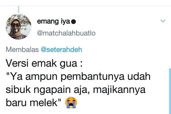 Gara-gara Bangun Siang, 10 Netizen Dapat Sindiran Kocak dari Mamanya