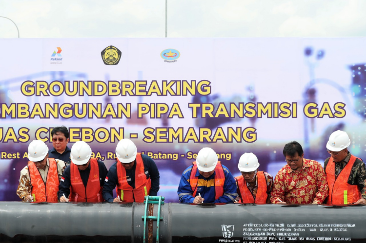 Pembangunan Pipa Gas Cirebon-Semarang, Bisa Tekan Harga Gas Domestik