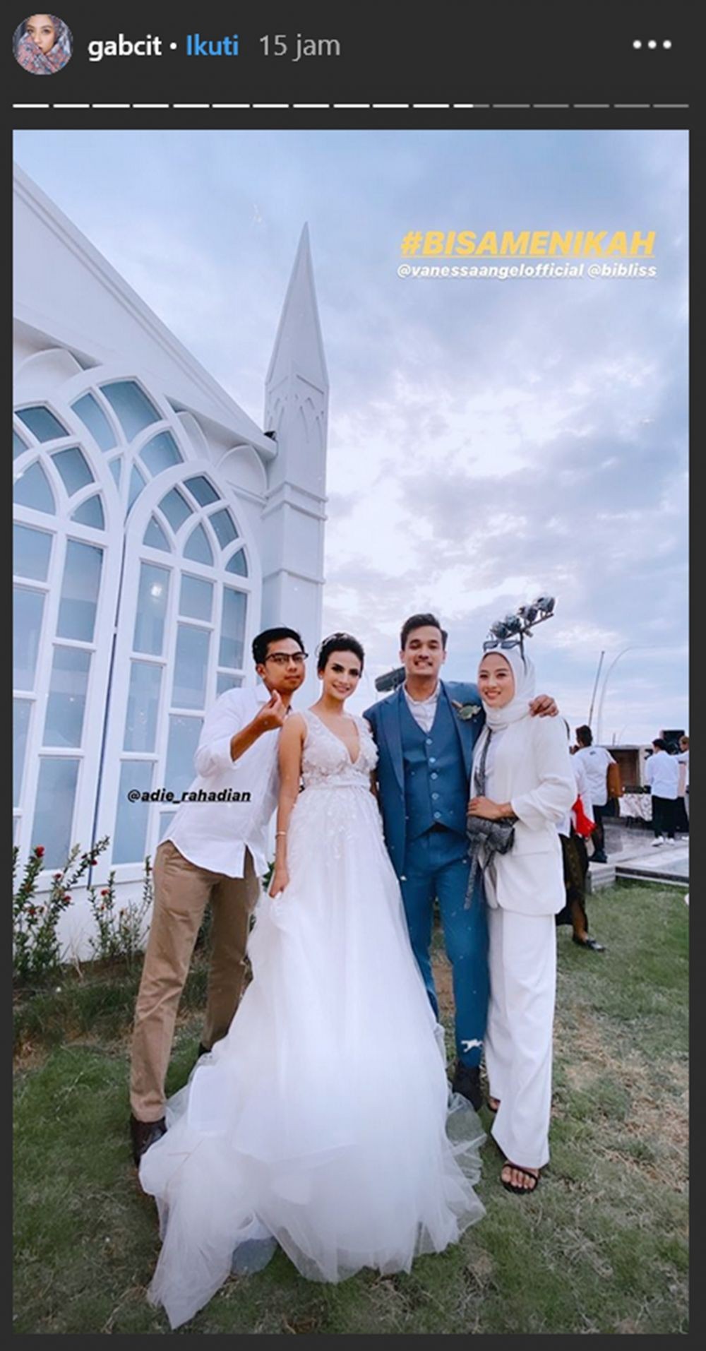 Ada Nicky Tirta, 10 Potret Keseruan Seleb di Resepsi Vanessa dan Bibi