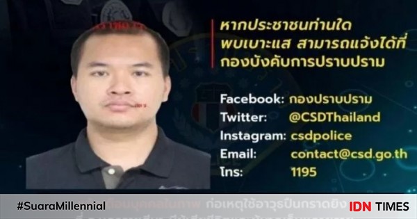 Pelaku penembakan thailand update status sebelum beraksi brutal