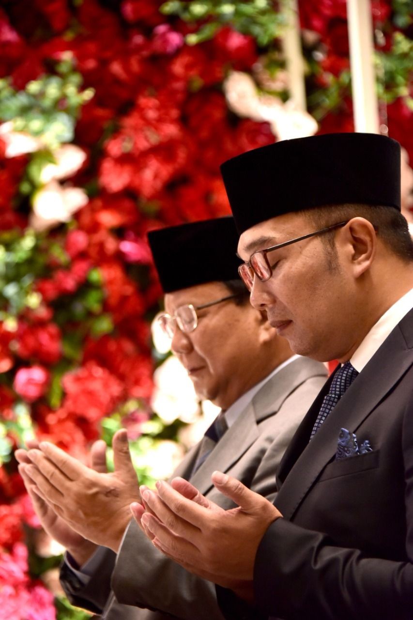 Pertemuan Prabowo dan RK Dipastikan Bahas Pilpres