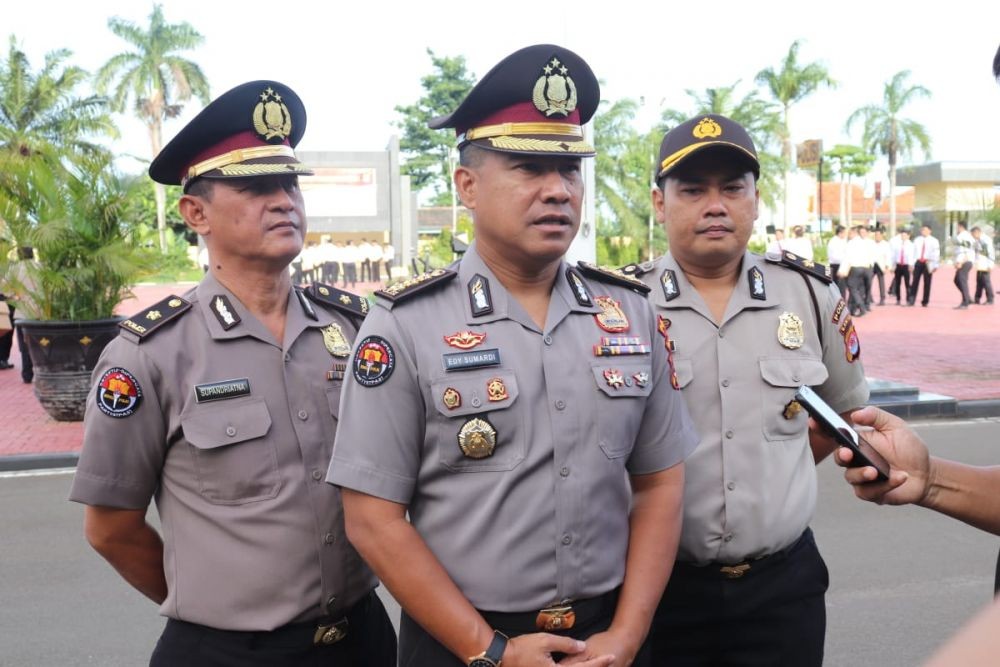 9 Polisi di Banten Dipecat Karena Terlibat Kasus Narkoba dan Desersi