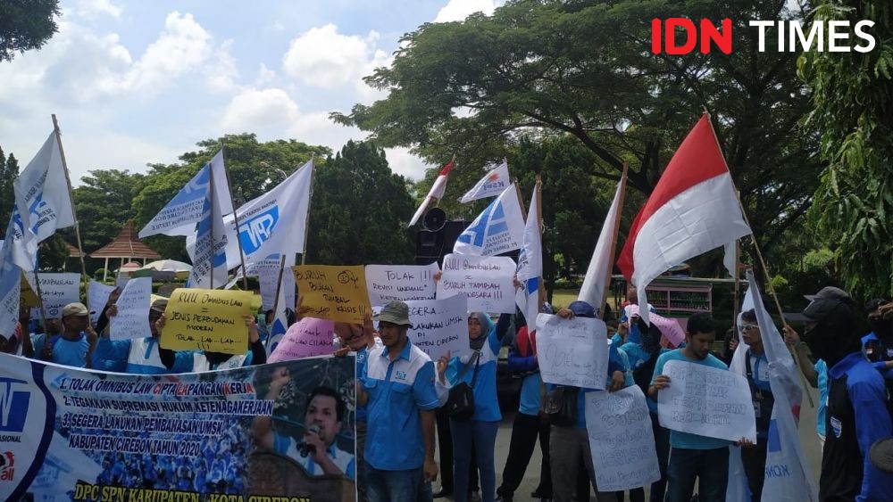 Dinilai Hambat Sejahterakan Buruh, SPN Cirebon Tolak RUU Omnibus Law