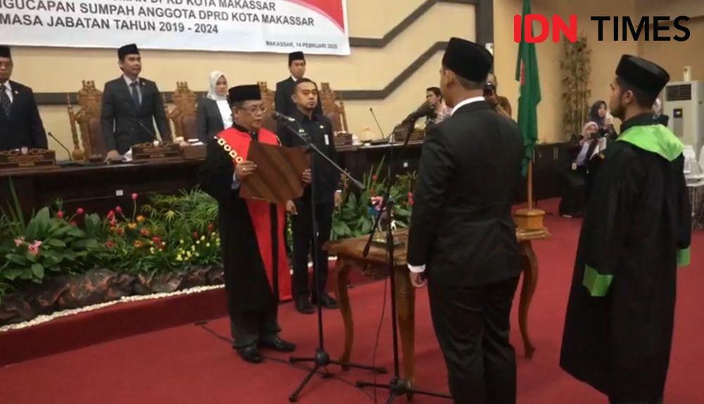 Usai Rehab Narkoba, Rahmat Taqwa Resmi Jadi Anggota DPRD Makassar