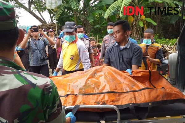 Mayat Wanita Tanpa Identitas Mengambang di Sungai Ciujung