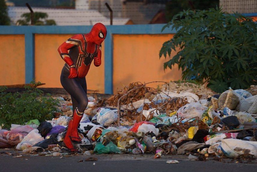 Mengenal Spiderman Parepare, Pahlawan Super Pembasmi Sampah Laut