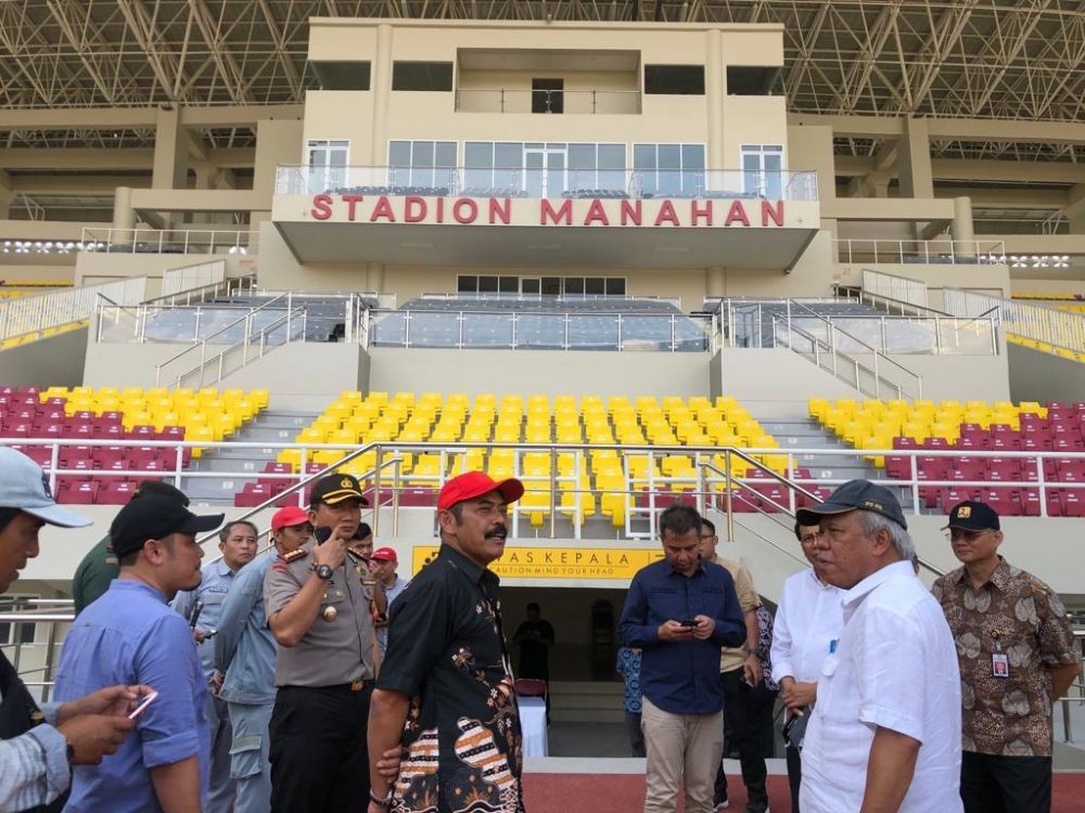 Mendadak, Jokowi Resmikan Stadion Manahan Solo Lebih Cepat dari Jadwal