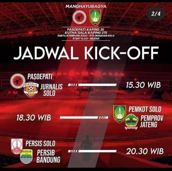 Mendadak, Jokowi Resmikan Stadion Manahan Solo Lebih Cepat dari Jadwal