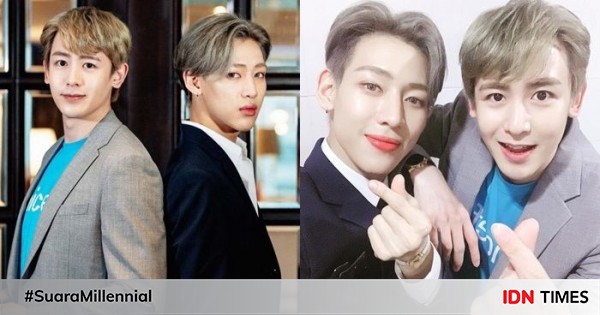 Bak seumuran, 10 potret kompak nichkhun 2pm & bambam got7 bikin iri