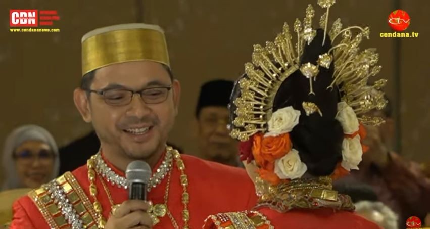 10 Potret Royal Wedding Danny Rukmana dan Raiyah, Kental Nuansa Adat 