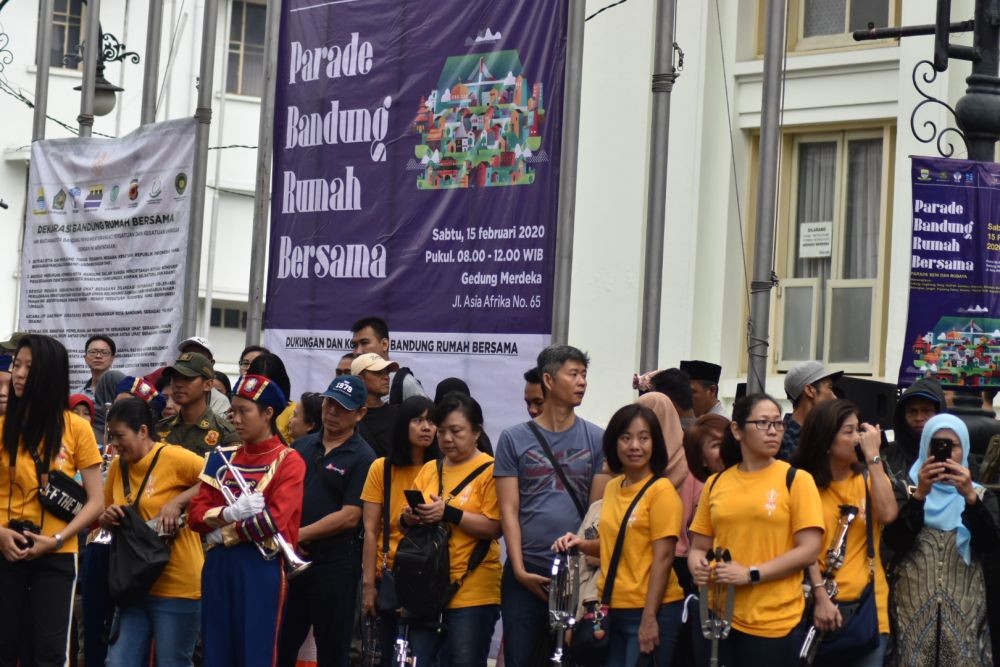 Perkuat Toleransi, 6.000 Peserta Ramaikan Parade Bandung Rumah Bersama