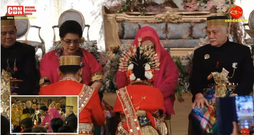 10 Potret Royal Wedding Danny Rukmana dan Raiyah, Kental Nuansa Adat 