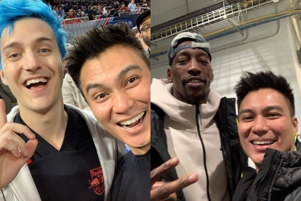 10 Keseruan Baim Wong Saat Nonton NBA All-Star Weekend 2020 di Chicago