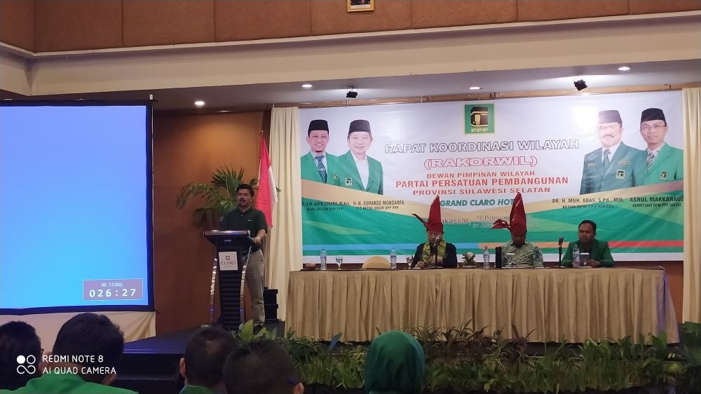 Ketum PPP Isyaratkan Dukung Appi di Pilkada Makassar