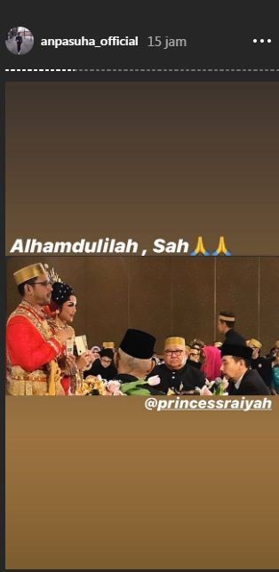 10 Potret Royal Wedding Danny Rukmana dan Raiyah, Kental Nuansa Adat 