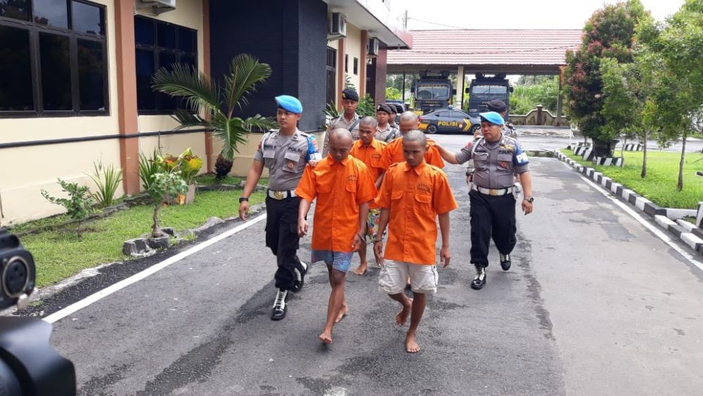 Edarkan Obat Terlarang, 4 Pemuda di Kulon Progo Dibekuk Polisi