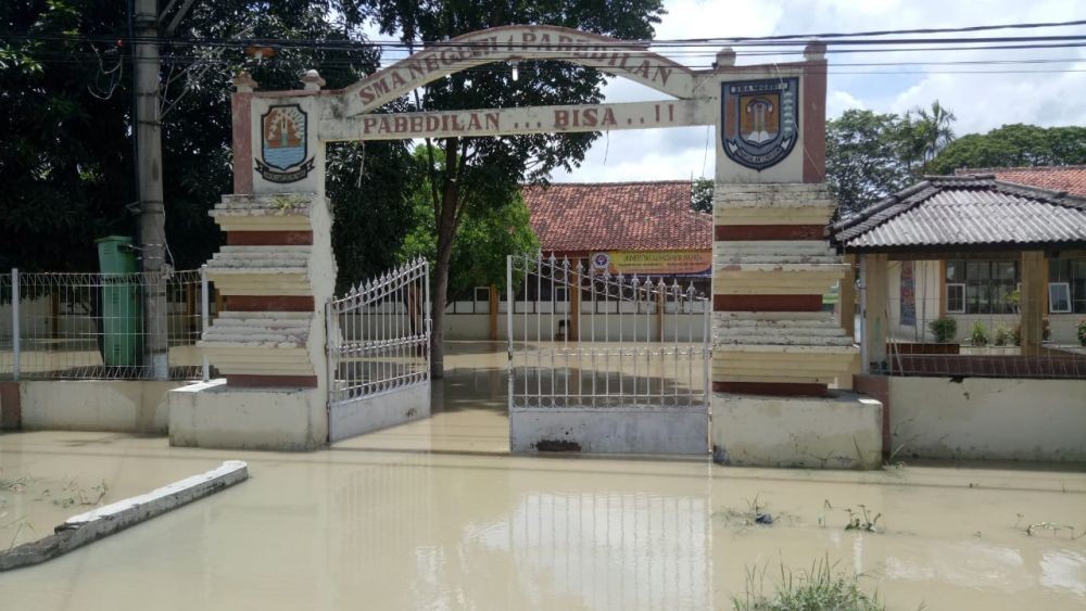 Hujan Deras, Empat Kecamatan di Wilayah Timur Cirebon Terendam Banjir 