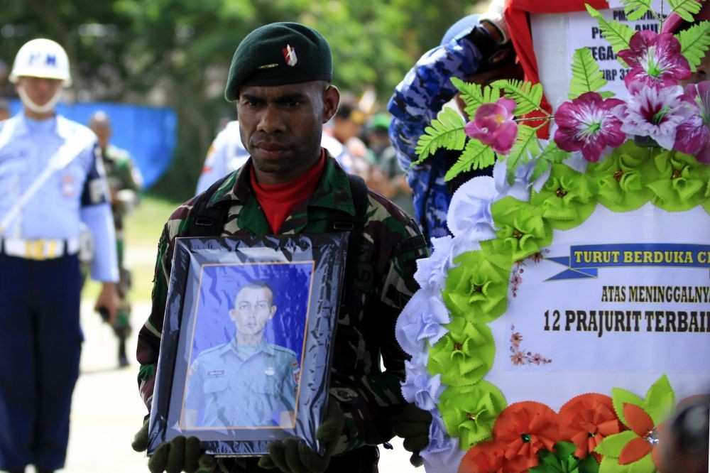 Pemakaman Sertu Dita Ilham Korban Heli MI-17, Ayah: Kami Ikhlas 
