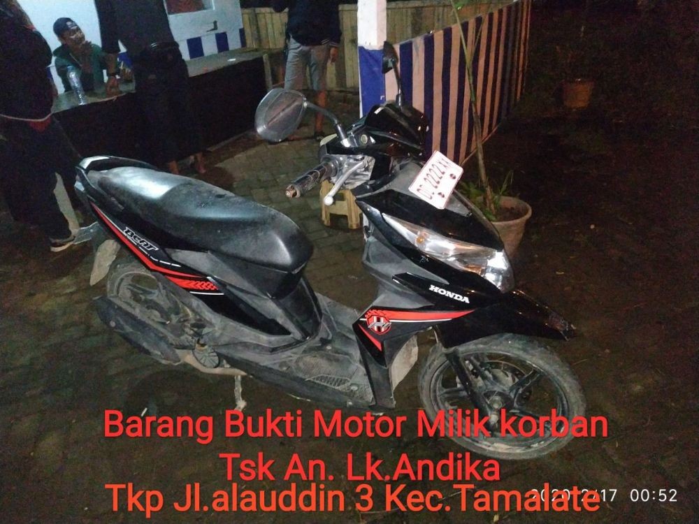Beraksi 7 Kali, Spesialis Pencuri Motor di Makassar Diringkus