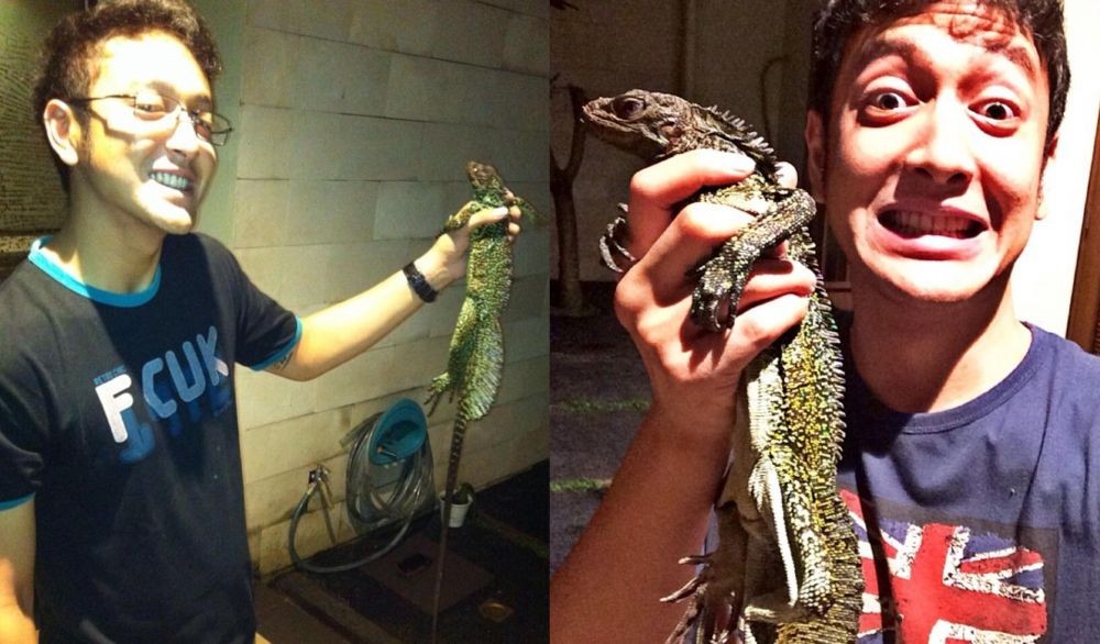 Anti Mainstream, 6 Artis Indonesia Ini Ternyata Pencinta Reptil!