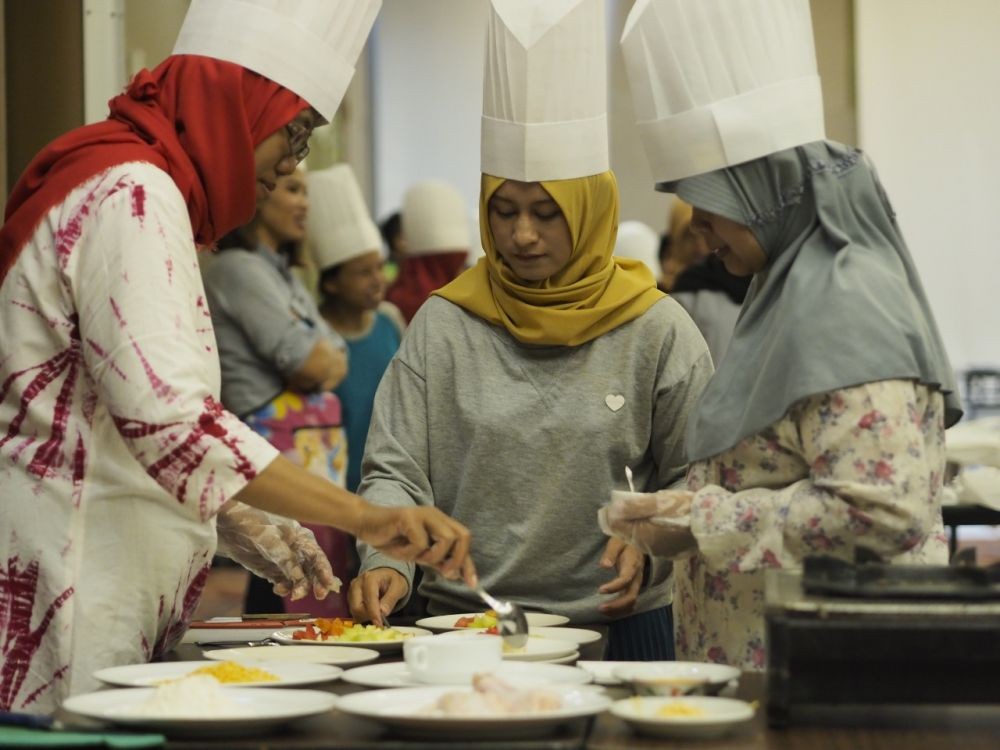 Istri Mitra Gojek di Yogyakarta Ikuti Pelatihan Usaha Kuliner