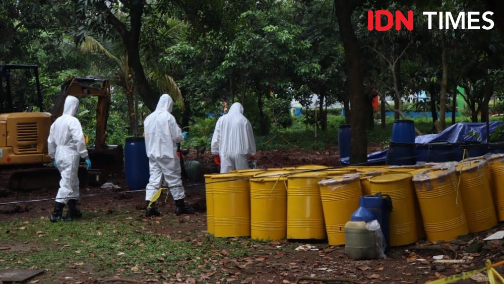 Clean Up Radioaktif di Serpong, Total 275 Drum Tanah Dibawa ke Batan 