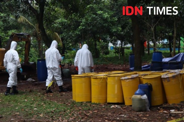 Pembersihan Radioaktif di Serpong, 275 Drum Tanah Dibawa ke Batan