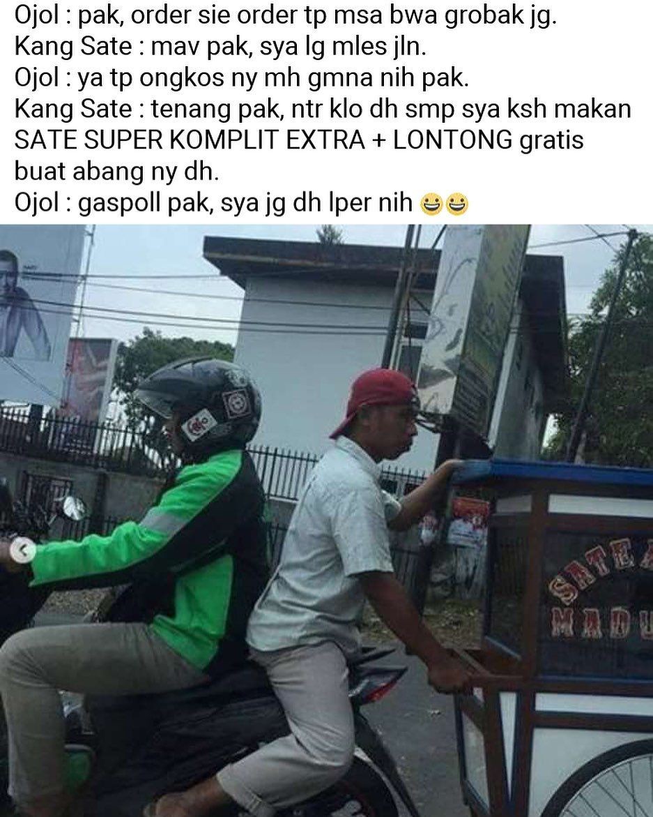 10 Order Makanan di Aplikasi Ojol yang Kelewat Nyeleneh dan Kocak