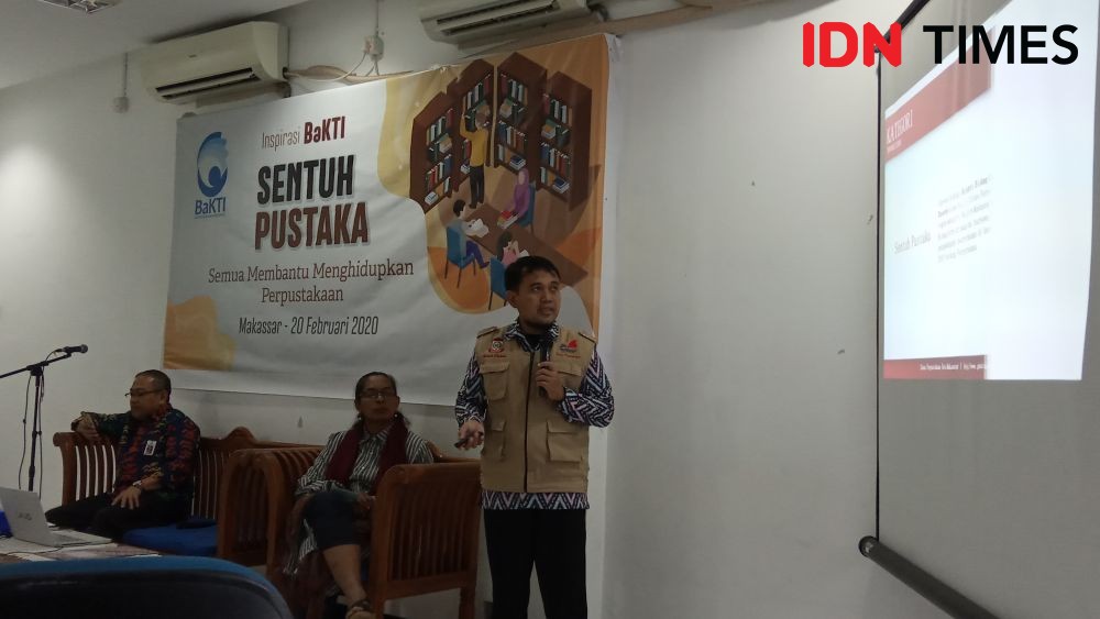 Perjuangan Sentuh Pustaka Membenahi Perpustakaan Sekolah di Makassar