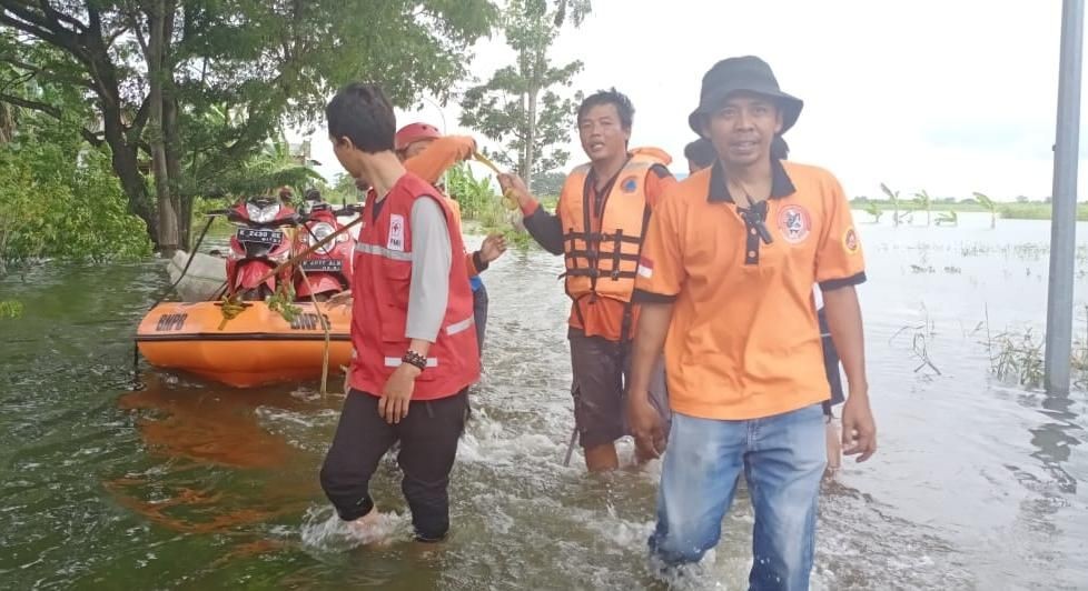 Banjir Kembali Landa Kudus, Ratusan Rumah Terkena Luapan Sungai Wulan 