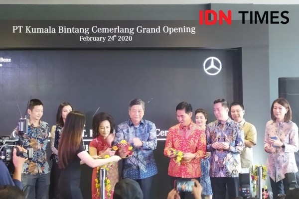 Perluas Jaringan, Mercedes Benz Resmikan Diler Baru di Makassar