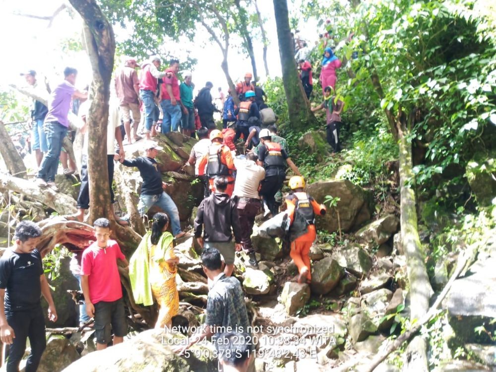 Jenazah Mahasiswi Tenggelam di Objek Wisata Air Terjun Maros Ditemukan