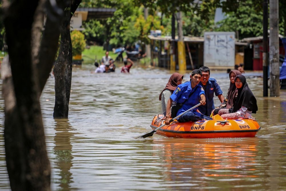 Arief Harap Pemerintah Pusat dan Provinsi Turut Atasi Banjir Tangerang