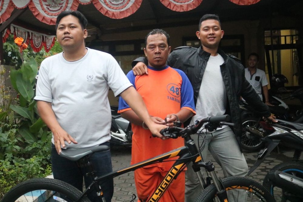 Istri Merengek, Pria Kediri Ini Curi Sepeda Gunung di Jombang