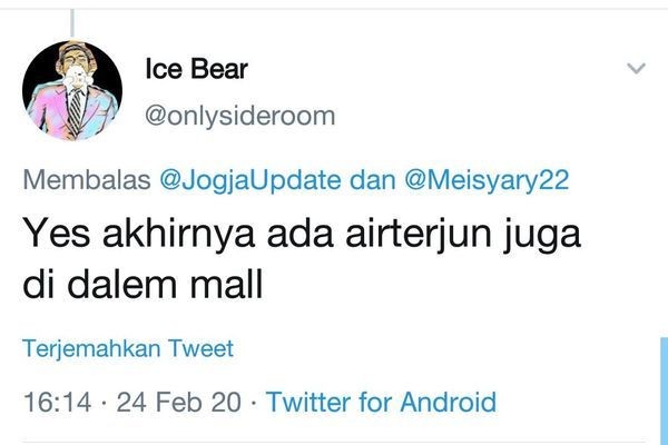 Atap Malioboro Mall Ambrol, Komentar Netizen Malah Bikin Ngakak