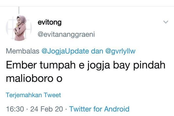 Atap Malioboro Mall Ambrol, Komentar Netizen Malah Bikin Ngakak