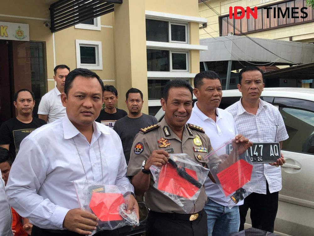 Polda Sumsel Bekuk Pelaku Pemeras Sopir Truk di Jalan Lintas Sumatera